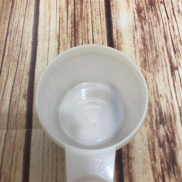 Vintage Tupperware Clear White Nesting Measuring Cup 3/4 CUP Replacement 762-1 - Picture 6 of 10